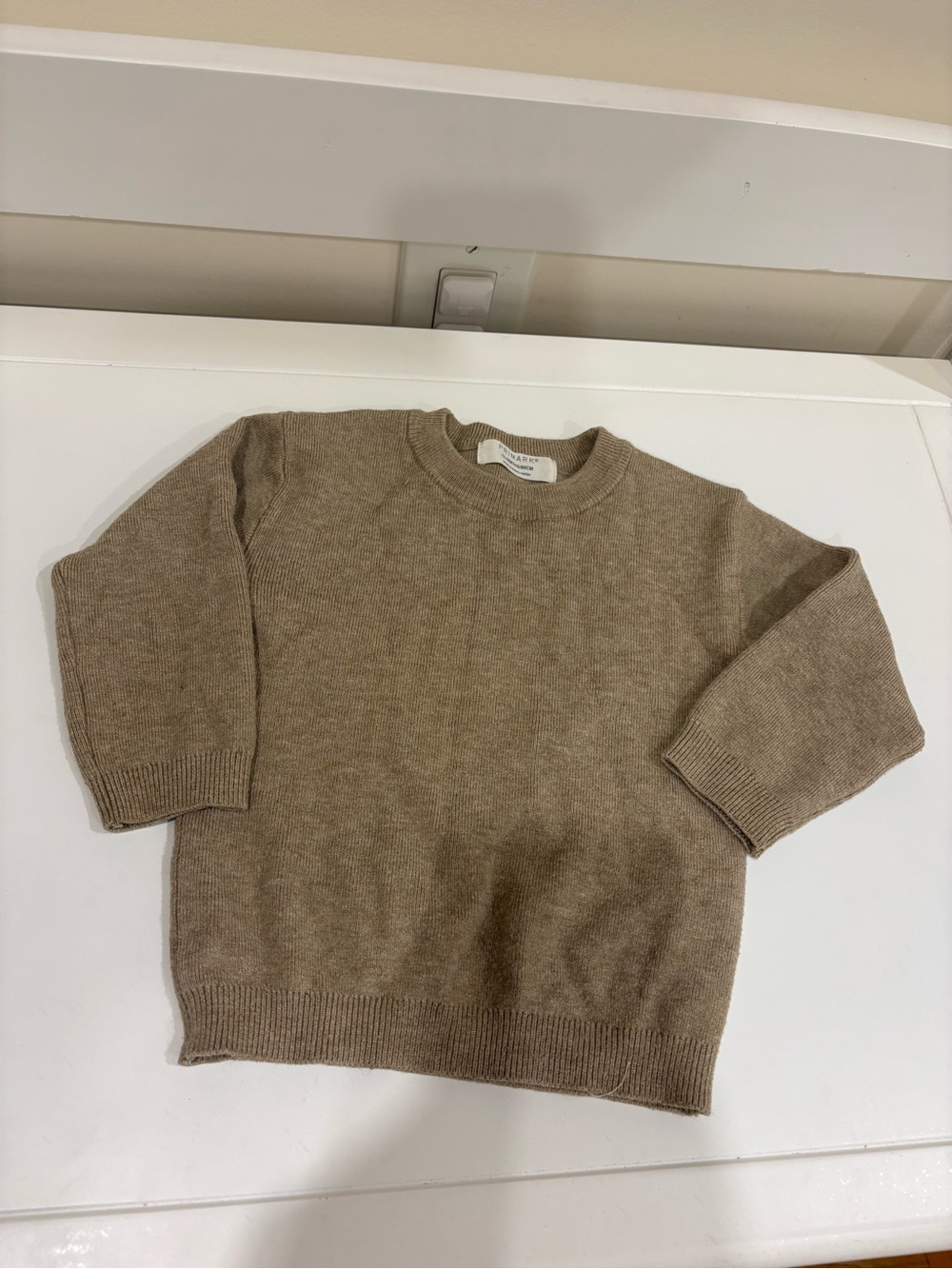 Primark Kids Crewneck Sweater in Taupe Brown